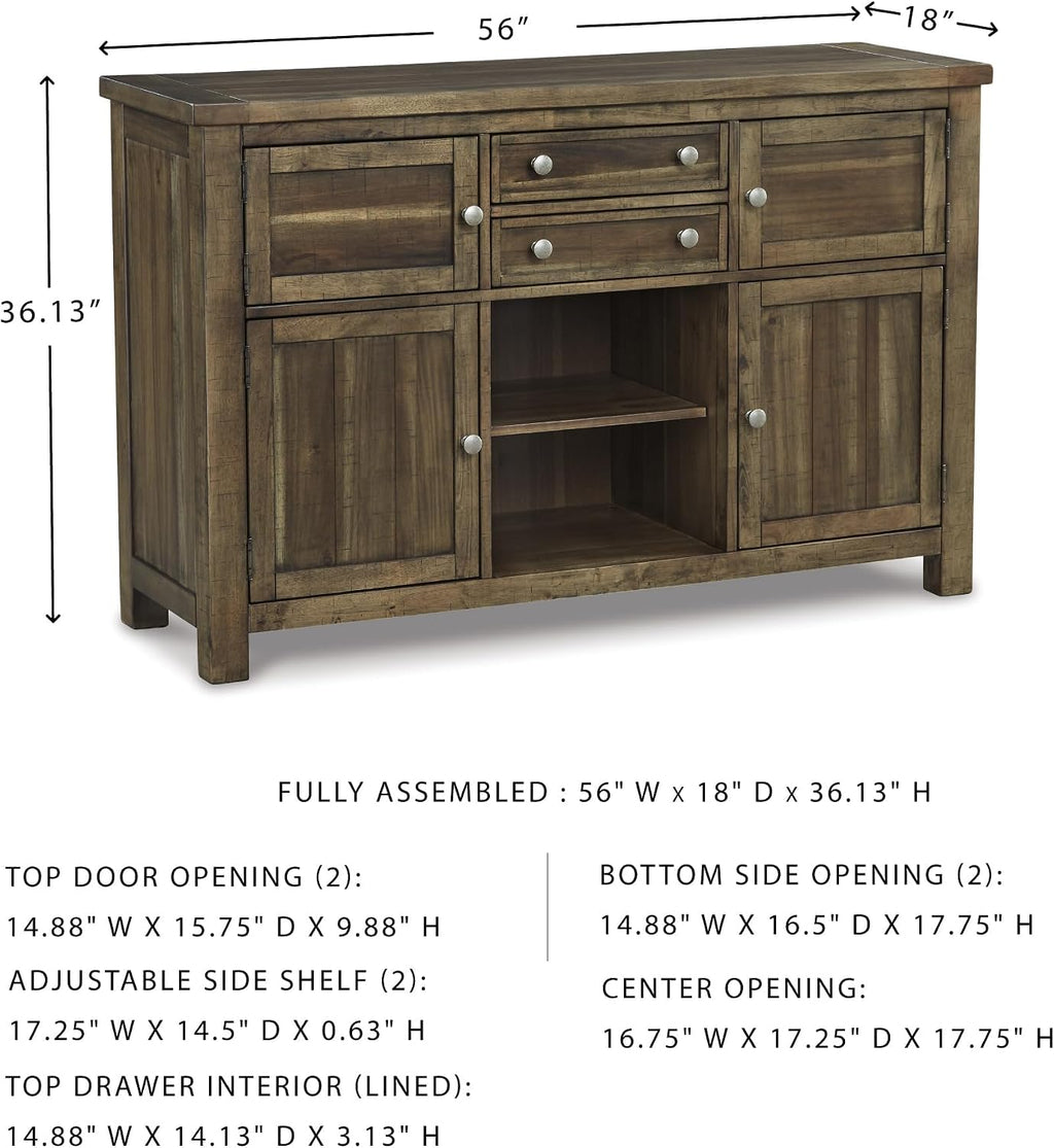 Rustic Sideboard Buffet Cabinet