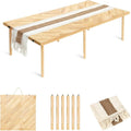Adjustable‑Height Low Folding Picnic Table
